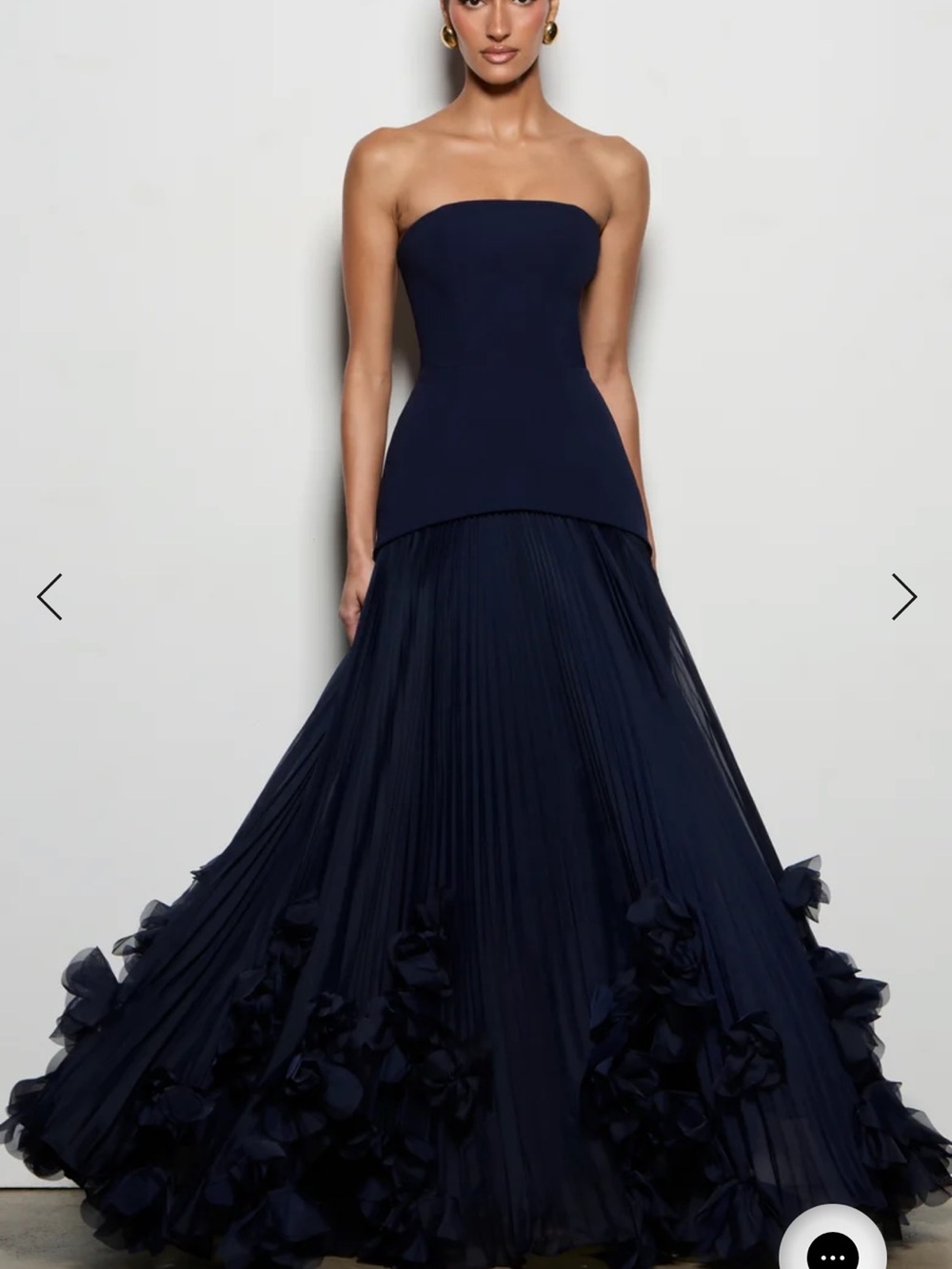 Babyboo Fashion - SERAPHINA GOWN - NAVY